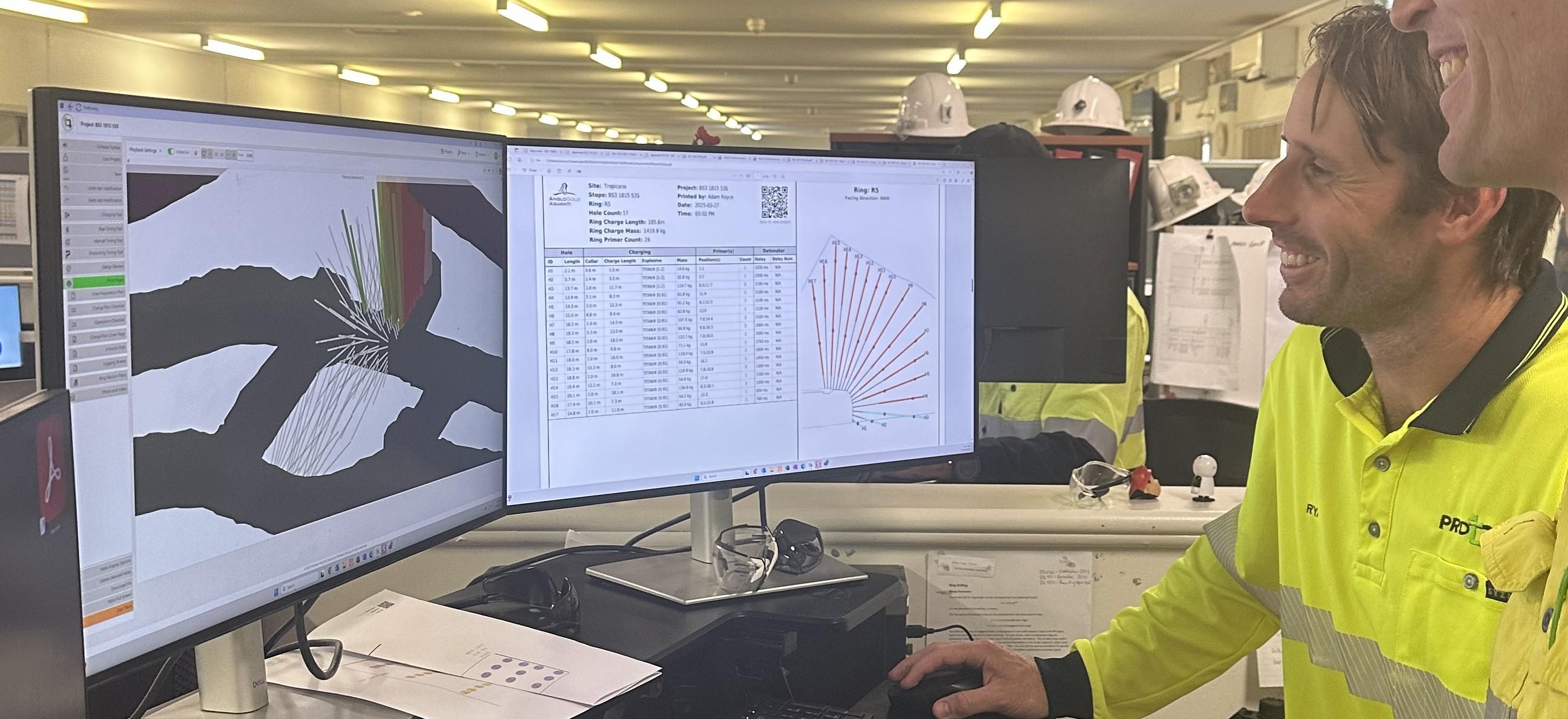 Underground Drill & Blast Design Center